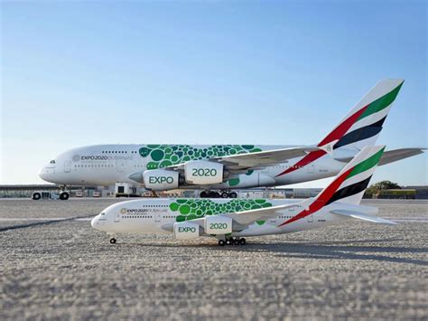 Emirates Unveils Expo 2020 Model Planes Expo2020 Experience The Uae