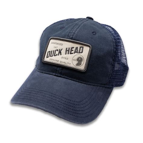 Duckhead Sanforized Patch Trucker Hat Owens Provisions And Apparel