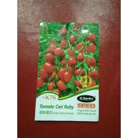 Biji Benih Tomato Ceri Shopee Malaysia