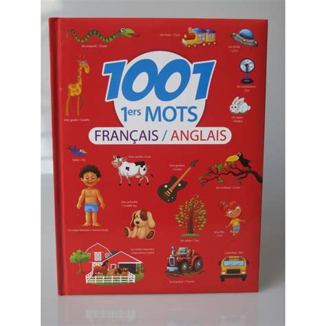 1001 Premiers Mots FranÌ¤ais Anglais Livres Et Stickers