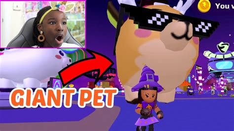 How To Get A Giant Pet In Pk Xd Pkxd Halloween Update Youtube