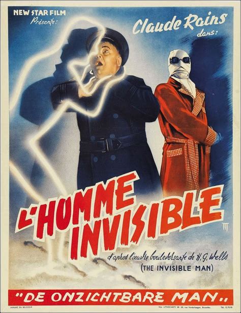 The Invisible Man 1933 Invisible Man Classic Films Posters Poster