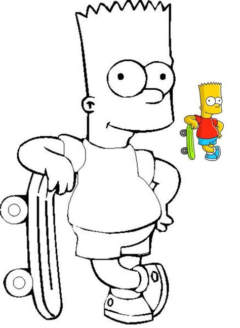 Dibujos De Los Simpson Para Colorear The Simpsons Imágenes Dibujos