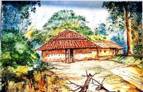 Gambar kartun rumah di desa wikha today gambar kehidupan sumber . Gambar Pemandangan Desa | Harian Nusantara