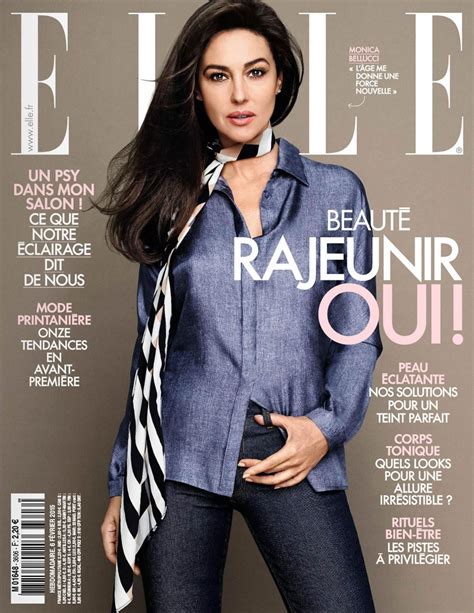 Monica Bellucci In Elle Magazine February 2015 Issue Hawtcelebs