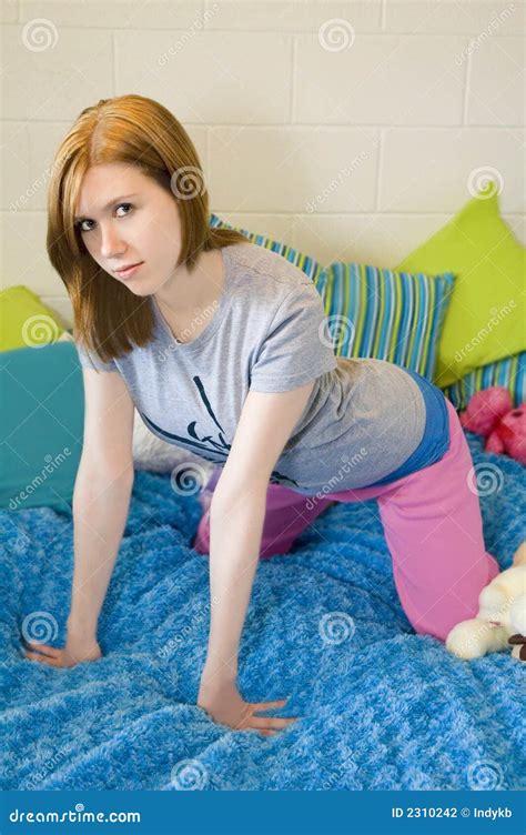 Pajama Hottie Stock Photo Image Of Blue Dirty Girlfriend