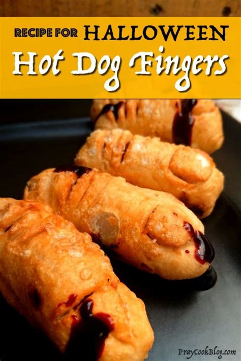 Scary Halloween Hot Dog Fingers A New Approach To A Fan Favorite