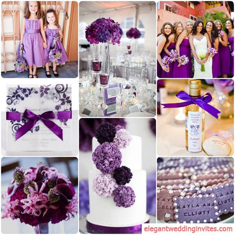 Top 5 Color Combination Ideas For Purple Weddings