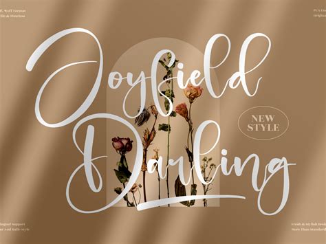 Joyfield Darling Beautiful Script Font By Perspectype Studio On Dribbble