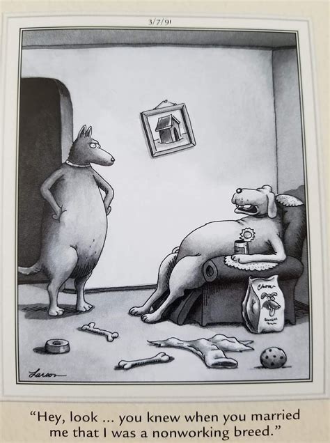 yes he is gary larson cartoons the far side funny postcards