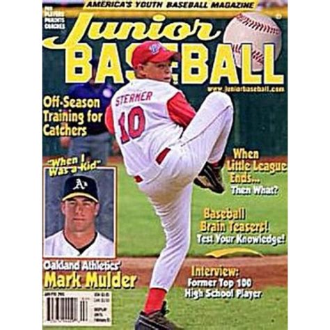 Junior Baseball Magazine Subscription Discount 33 Magsstore