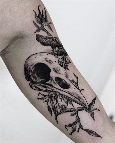 Iann Beneteli On Instagram “raven Skull For Bruna Guest Spot 🇩🇪