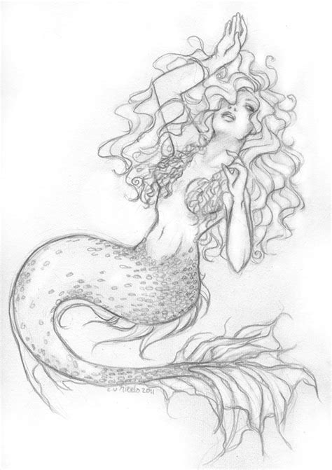 Mermaid Mermaid Artwork Mermaid Sketch Mermaid Drawings