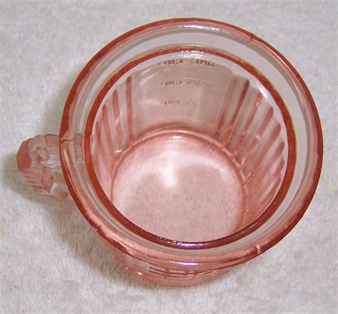 Pink Depression Glass Measuring Cup