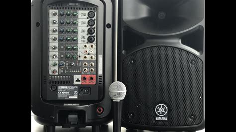 Portable Pa System Setup For Musicians Bands Conferences Live Events