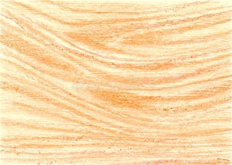 Wooden Texture Pencil Hand Drawn Illustration Stock Image Image Of