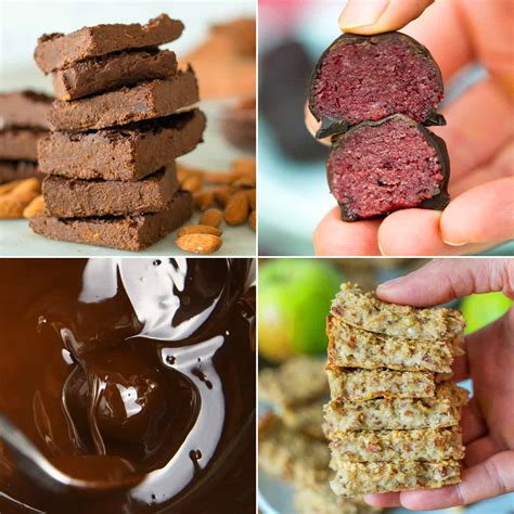 Healthy Snacks Sweet These Snacks Are Mostly Naturally Sweetened And Can Be