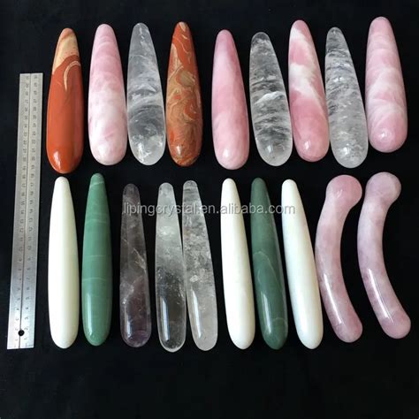 Natural Rose Quartz Cute Dildo Yoni Healing Crystal Massage Wand Dildos For Women Buy Dildos