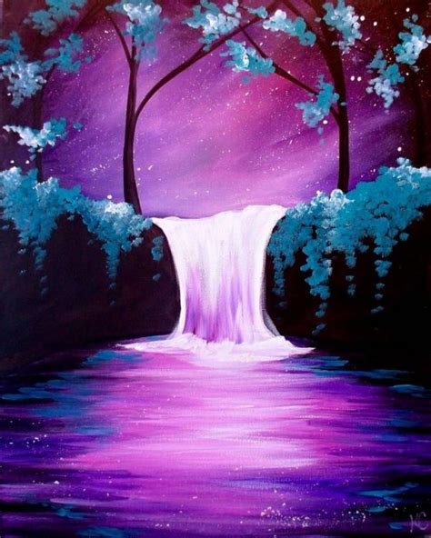 Easy Acrylic Landscape Painting Ideas For Beginners In 2020 Painting