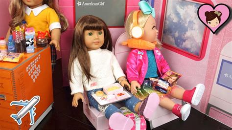 American Girl Airplane Playset With Jojo Siwa Doll Titi Toys Youtube