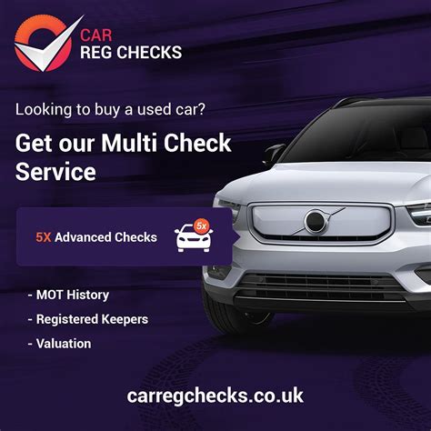 Car Reg Checks