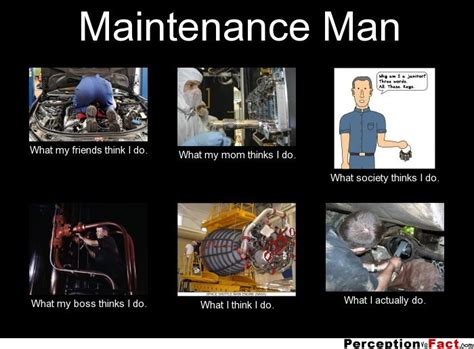 Maintenance Man What People Think I Do What I Really Do