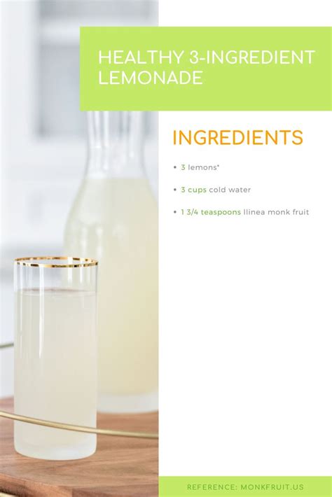 Healthy 3 Ingredient Lemonade Healthy Lemonade Fruit Drinks Recipes