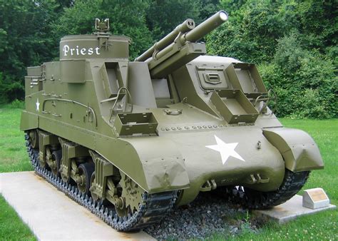 History Of Tanks M7 Priest Spg M7 Priest Military Vehicles