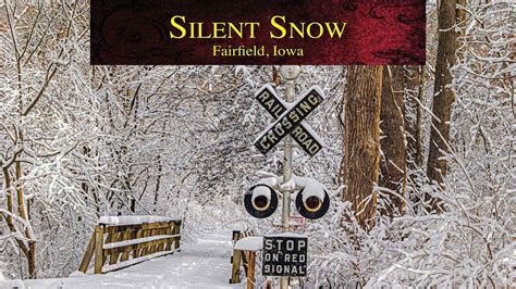 Silent Snow In Fairfield Iowa January 2021 Youtube