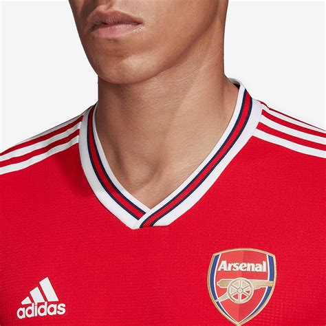 Adidas Arsenal 201920 Authentic Home Shirt Red Mens Replica