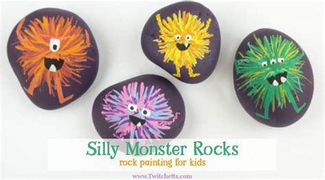 How To Make Silly Monster Rocks With Your Kids Twitchetts