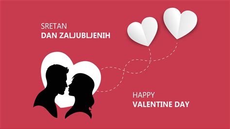Sretan Dan Zaljubljenih čestitka Za Klijenta By Damir Zubović On Dribbble