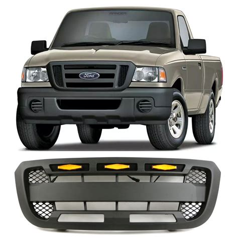 2004 2011 Raptor Style Grille For Ford Ranger With Letters And Lights