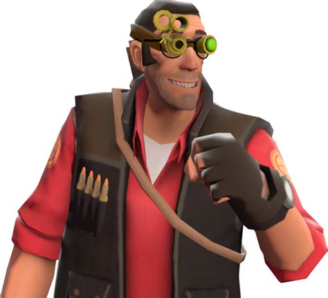 7 Tf2 Sniper Without Hat Clipart Large Size Png Image Pikpng