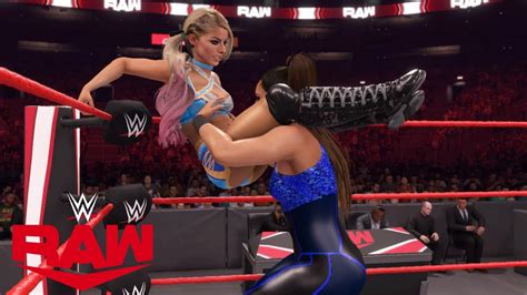 Wwe 2k22 Raw Alexa Bliss Vs Raquel Gonzalez Youtube