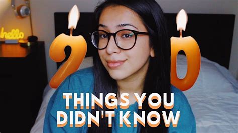 20 Things You Didnt Know About Me Get To Know Me Youtube