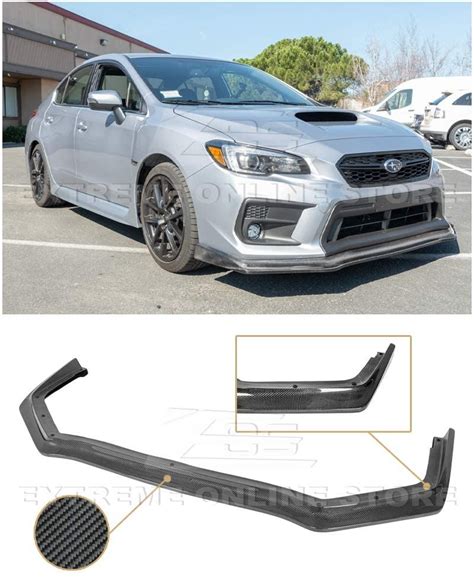 2018 Present Subaru Wrx And Sti Jdm Cs Style Carbon Fiber Front Bumper