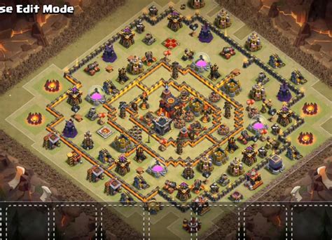 If you should be trying to find a well working warfare base design for town hall 9 which will assist you to protect your celebrities into clan. Best Th10 War Base 2019 Base Coc Th 10 - GAME COC