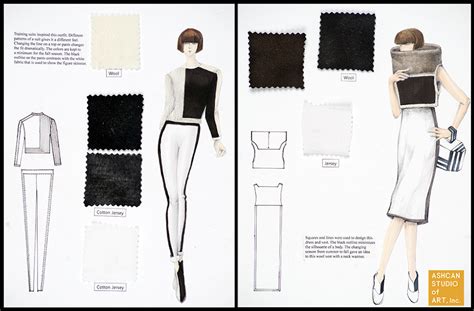 46 Fashion Design Portfolio Examples For College Pictures