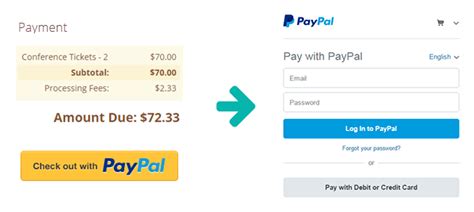 paypal payments cognito forms features