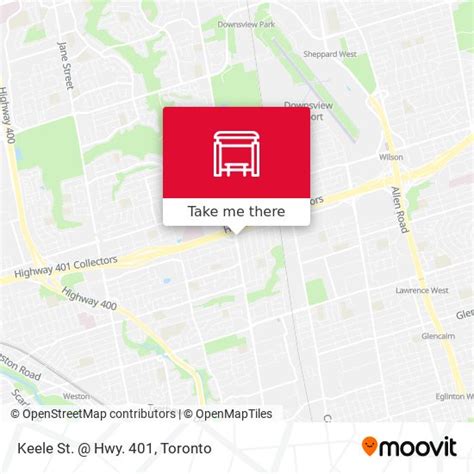 Keele St Hwy 401 Stop Routes Schedules And Fares