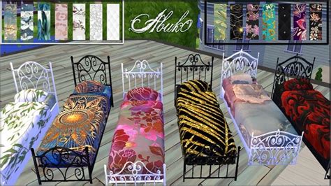 Camas Wrought Iron Beds At Abuk0 Sims4 Sims 4 Updates