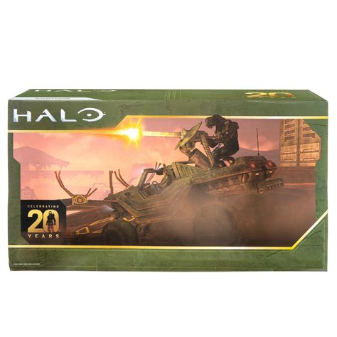 Jazwares World Of Halo 20th Anniversary Warthog With Master Chief And