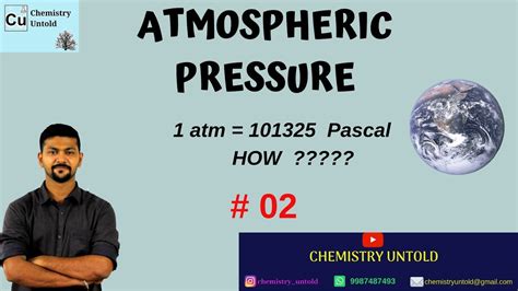 Atmospheric Pressure 02 Value Of 1 Atm Youtube