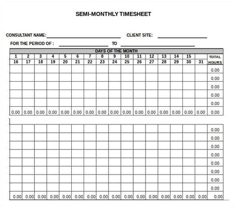 74 How To Create Monthly Time Card Template Excel Now With Monthly Time