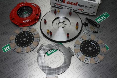 Mcleod Rxt Twin Disc Clutch Kit Steel Flywheel 6 Bolt Ls1 Ls2 Ls3 Ls6
