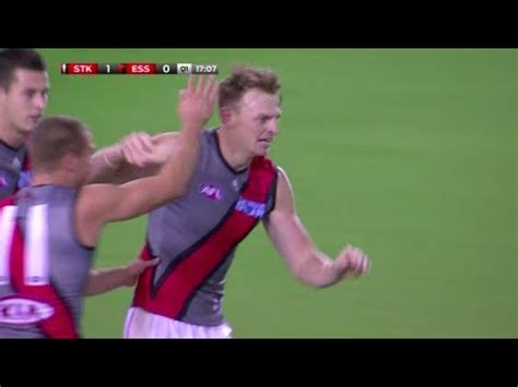 The saints and bombers go head to head in round 12. Round 4 2013, Essendon vs St Kilda Highlights - YouTube
