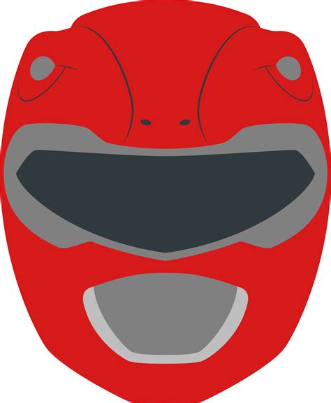 Red Ranger Power Rangers Helmet Minimalism By Carionto On Deviantart