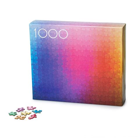 1000 Colors Puzzle Creative Puzzles Game Ts Uncommongoods