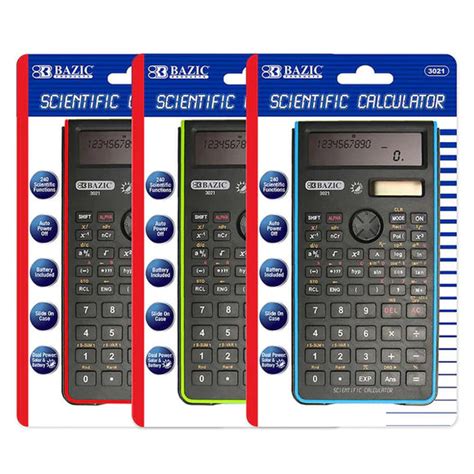 Scientific Calculator 240 Function W Slide On Case Virginia Book Company